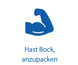 Hast Bock, anzupacken