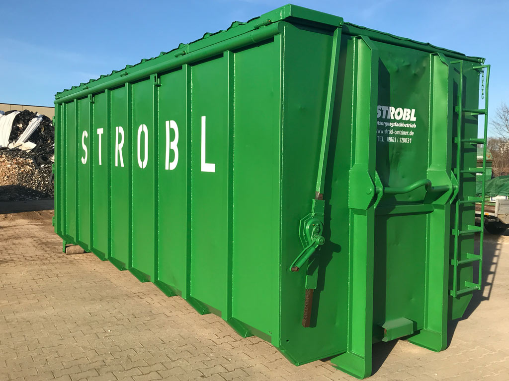 Abrollcontainer sind robust, groß und perfekt für Projekte, bei denen viel Gewicht oder Volumen anfällt – vom Bauschutt bis zum Produktionsabfall.